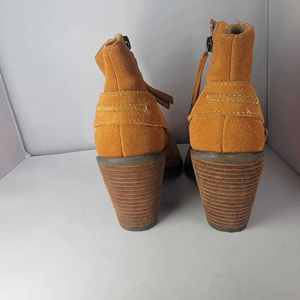 Kelsi Dagger Brooklyn Suede Leather‎ Boots SZ 6